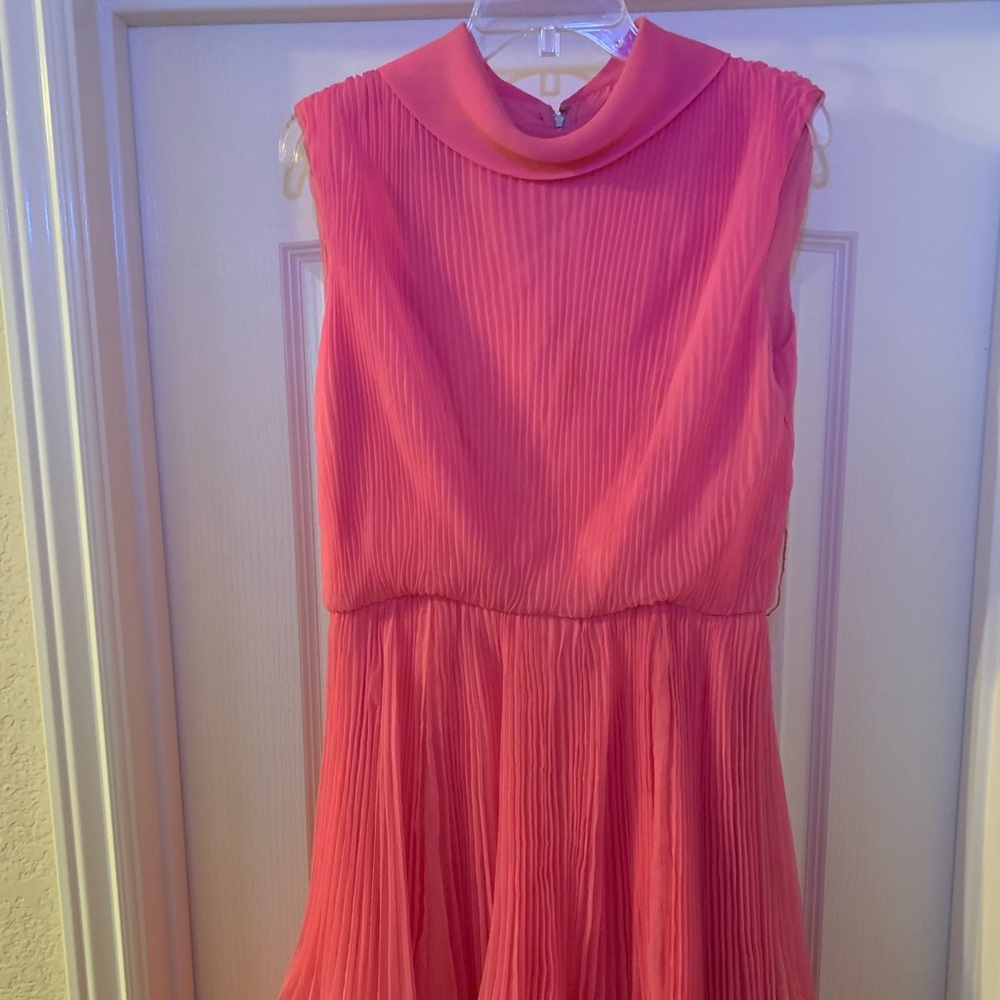 Vintage 1960’s Miss Elliot Hot Pink dress size M
